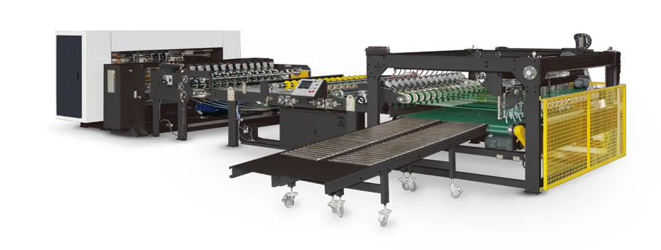 High Speed 2 Ply Corrugated Cardboard Production Line