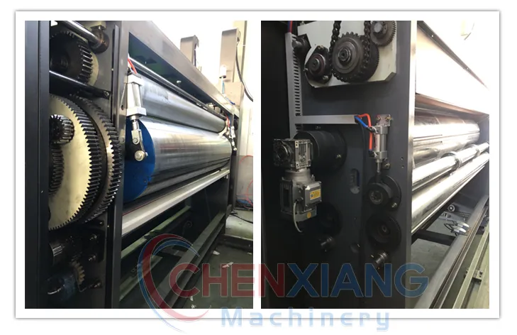 Automatic Flexo Printer Slotter Folder Gluer Stapper Line