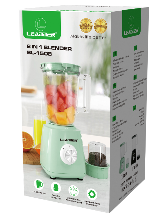 2 in 1 Super Blender   BL-1508