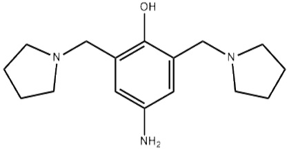 4-aMino-2,6-bis(pyrrolidin-1-ylMethyl)phenol 