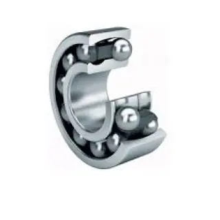 They are designed for high to very high speeds where the load carrying capacity of single row deep groove ball bearings is insufficient.