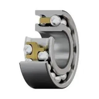 Double row deep groove ball bearings are wider than single row deep groove ball bearings of the same inner and outer diameter, but have a significantly higher load capacity.