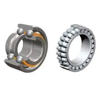 Cage Double row deep groove ball bearings are fitted with two snap-in ball core glass fiber reinforced cages).