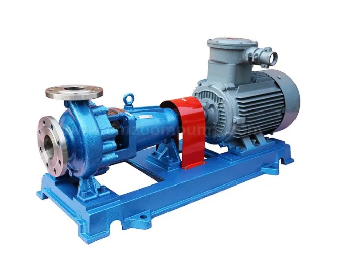 The Work and Application of Centrifugal Water Pumps