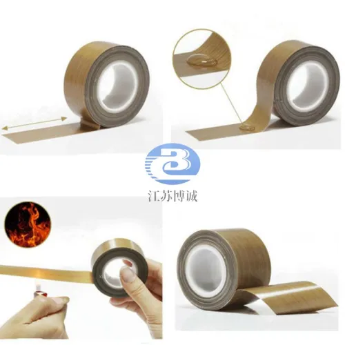 High Tensile Strength Heat Resistant Double Sided Tape 0.2mm glass fiber  cloth base