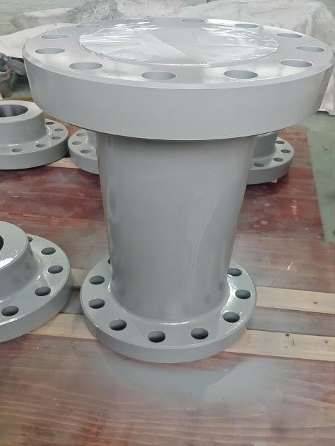 MeiValve Company provides Saudi customers with 7-1/16 &quot;10000PSI API 6A Double Studded Adapter Dsa Flange and welded flanges.