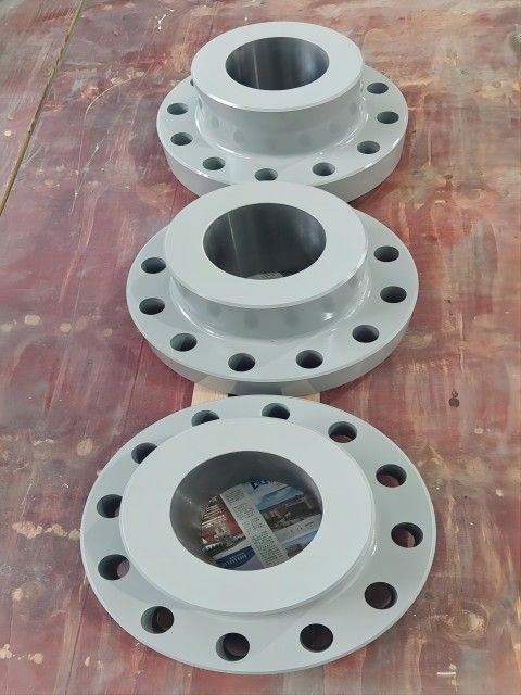 MeiValve Company provides Saudi customers with 7-1/16 &quot;10000PSI API 6A Double Studded Adapter Dsa Flange and welded flanges.