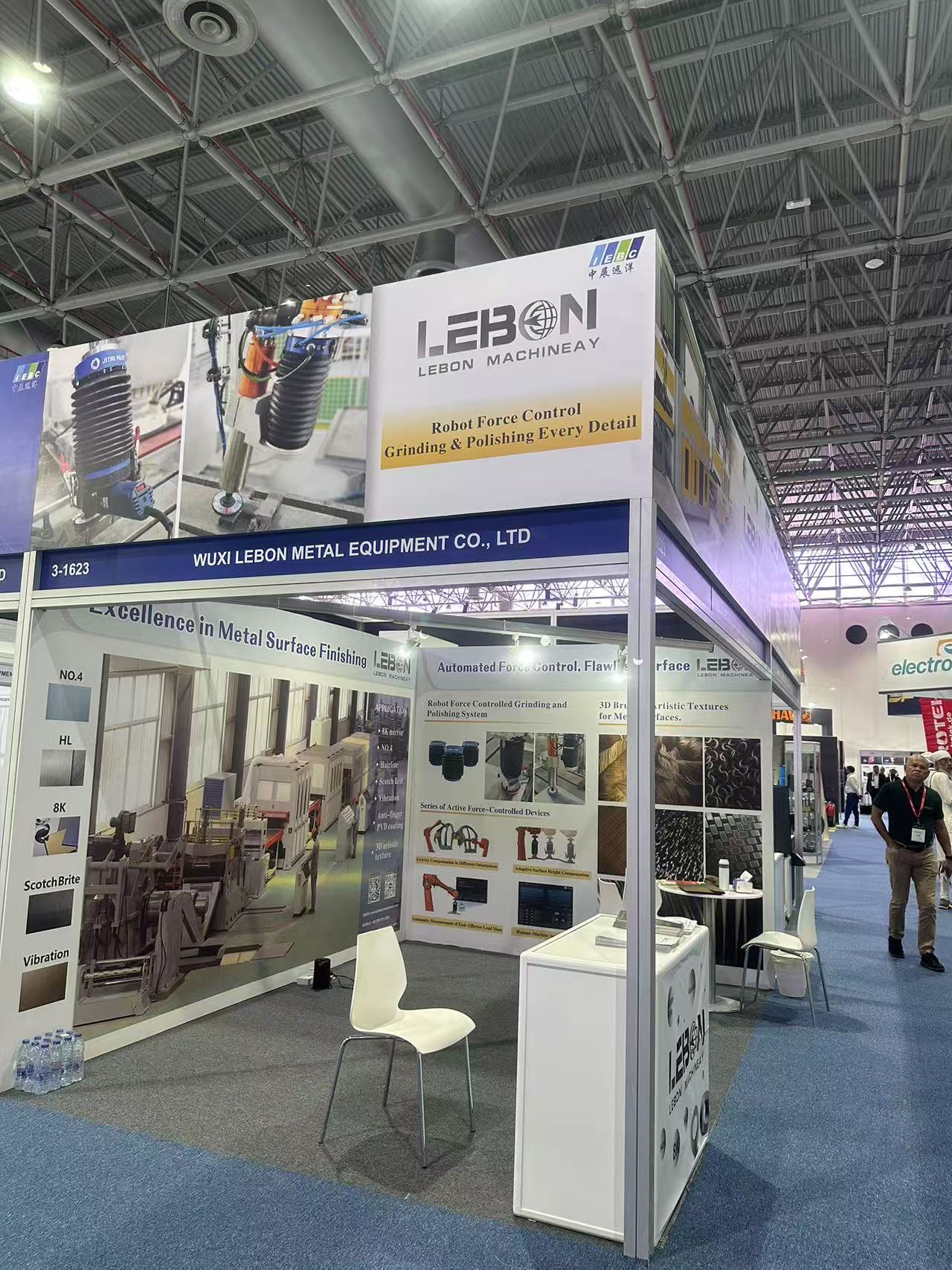 LEBON Machinery at STEELFAB Exhibition 2025