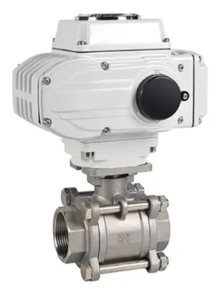 Ball Valve with Electric Actuator
