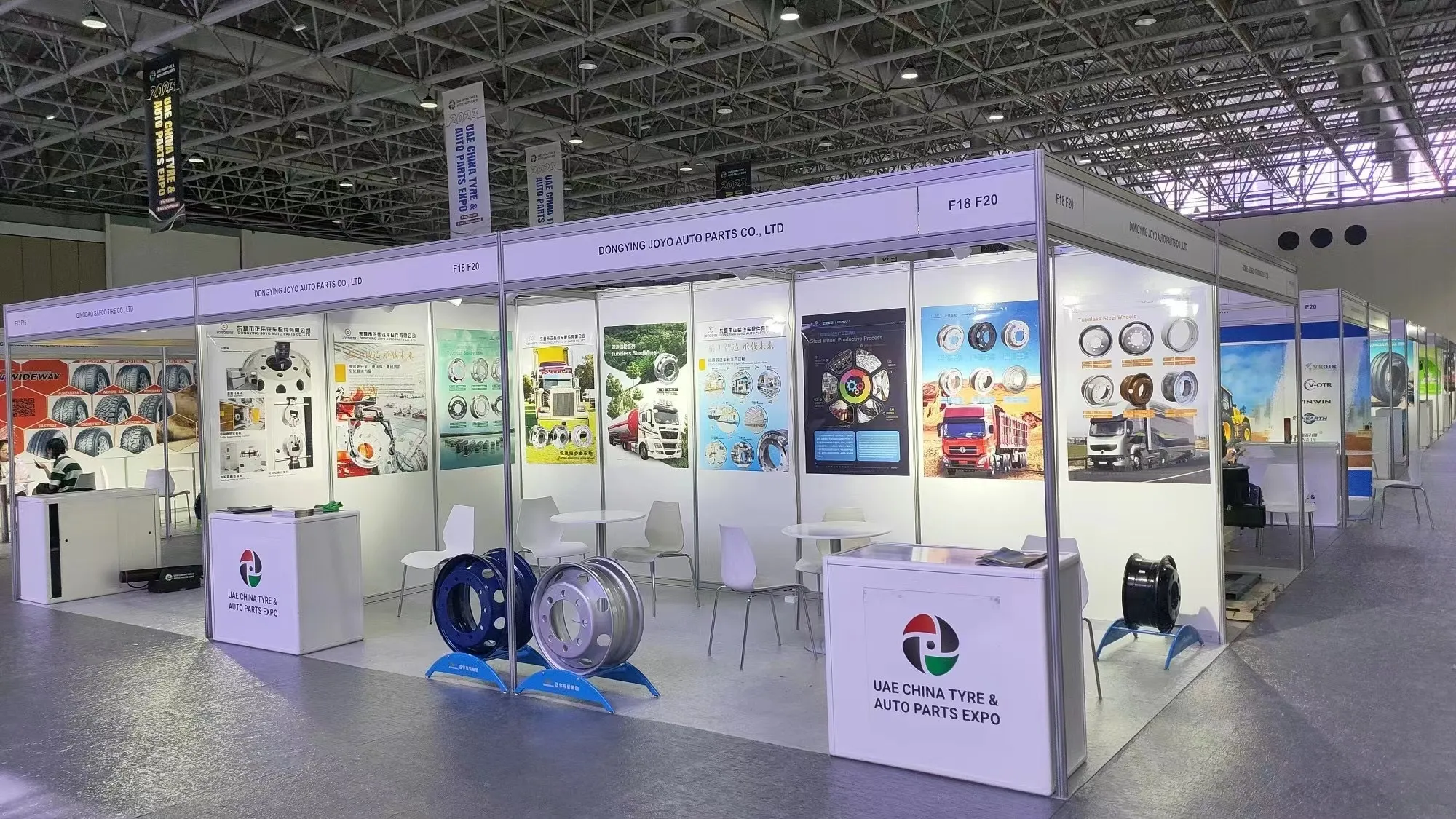 Dubai Sharjah Exhibition, our booth is F18-F20.