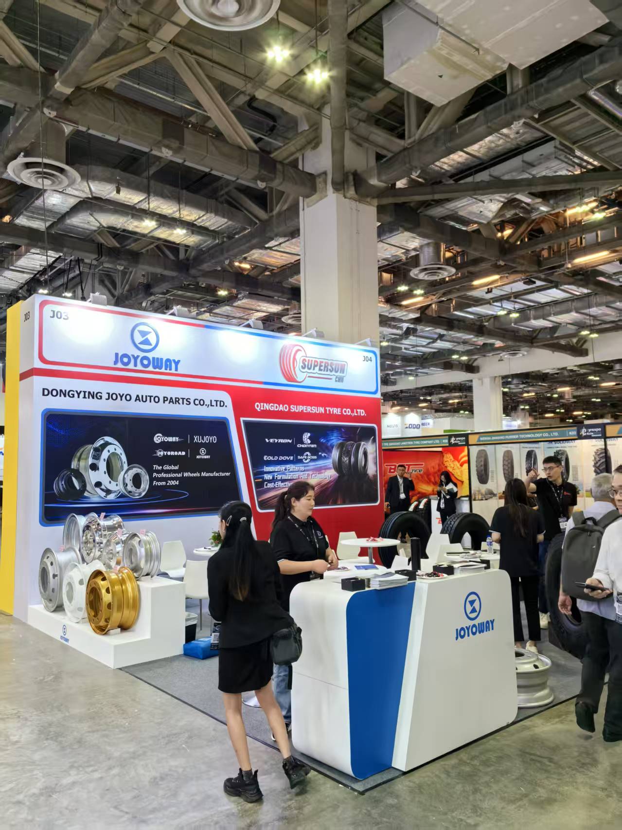 In 2025, we participated in the Singapore Wheel Show