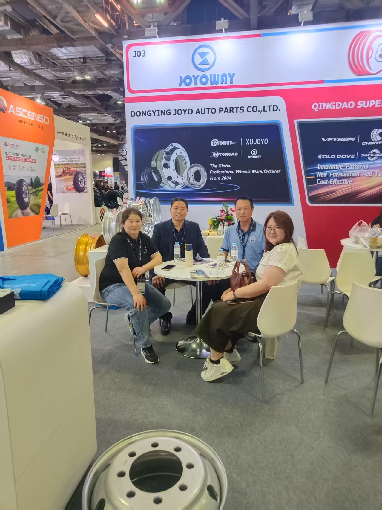 In 2025, we participated in the Singapore Wheel Show