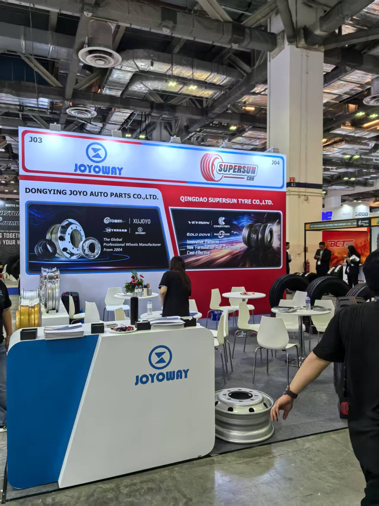 In 2025, we participated in the Singapore Wheel Show