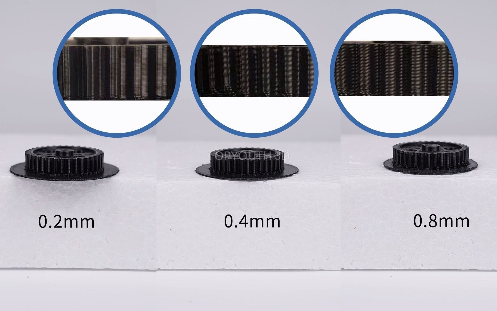 The effect of nozzle diameter on the quality of 3D printing