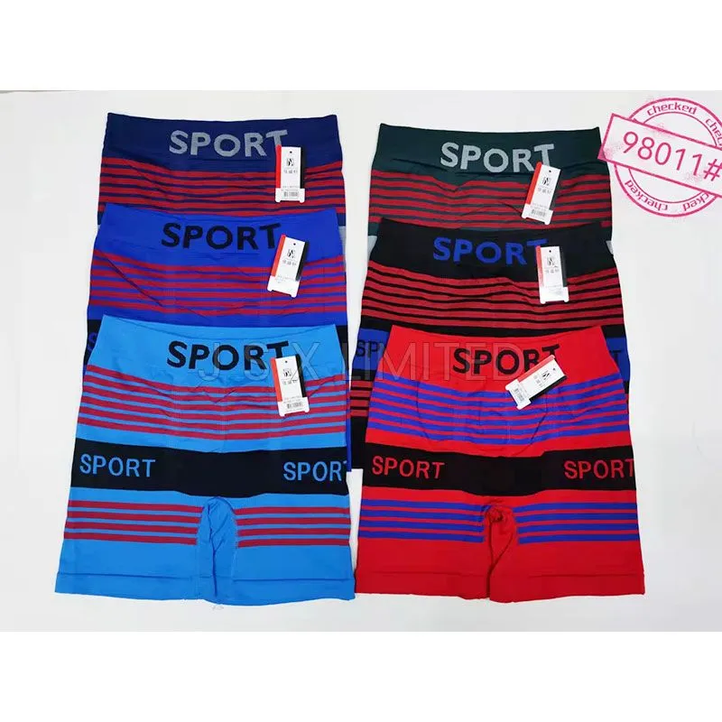 Wholesale Sport Polyester Seamless Trunk Mens