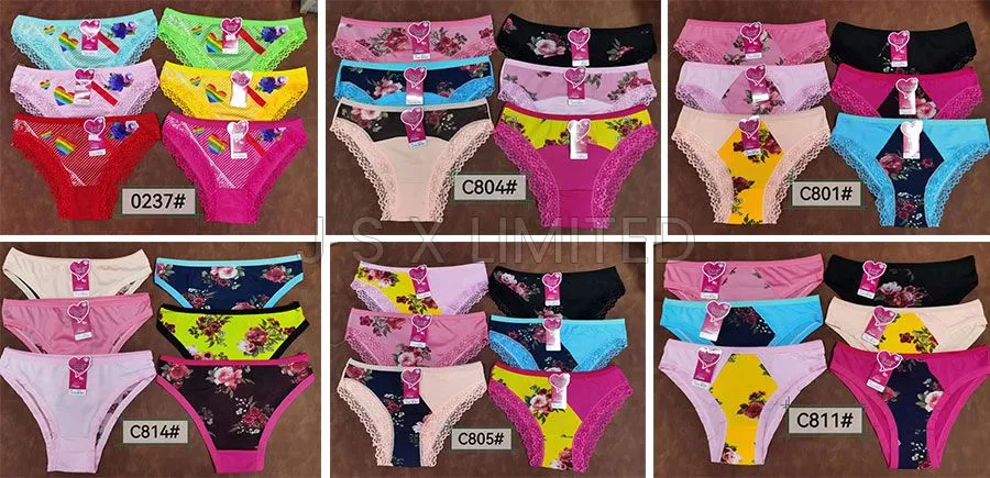 Design Sexy Breathable Low Rise Women Panties Thong Ladies Sexy