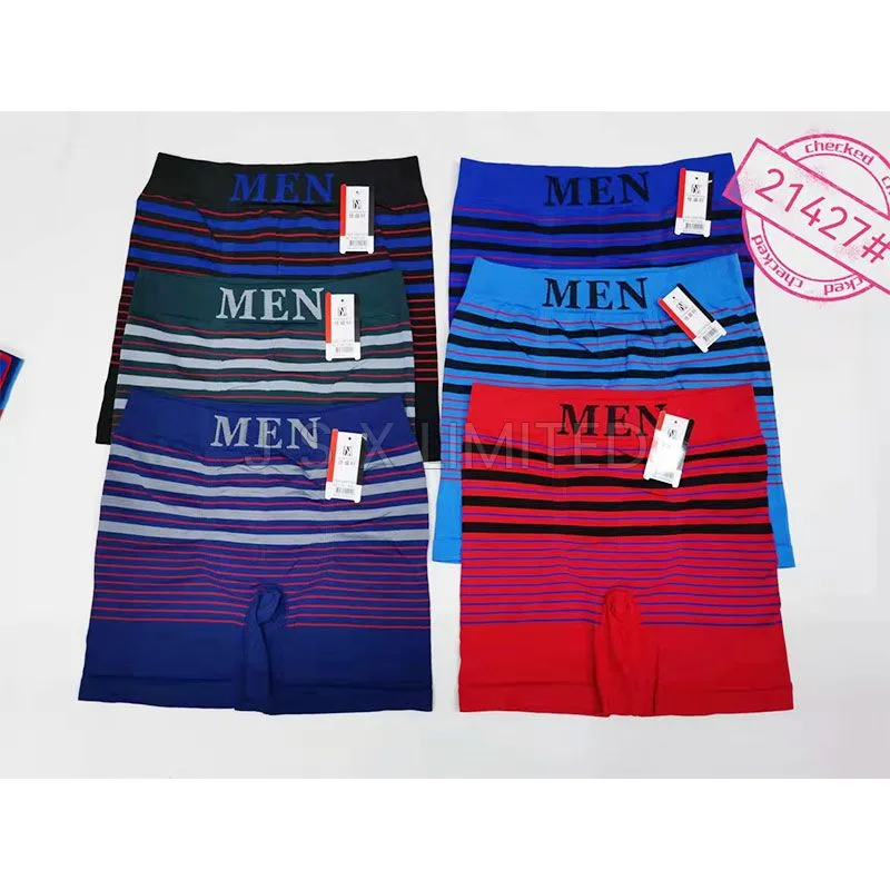 Wholesale Sport Polyester Seamless Trunk Mens