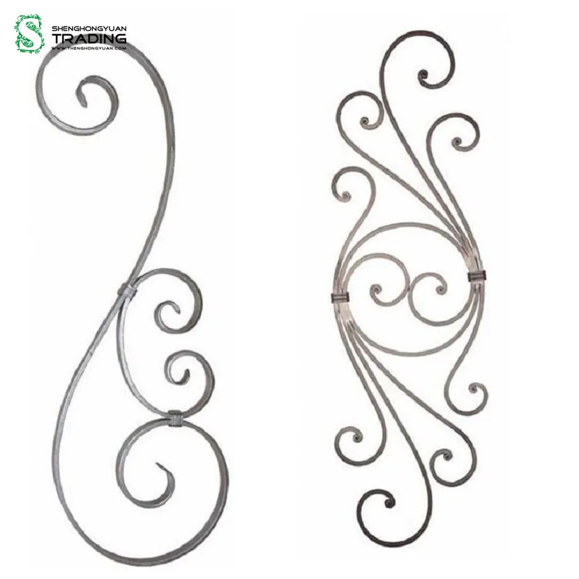 Wrought Iron Fence Components
