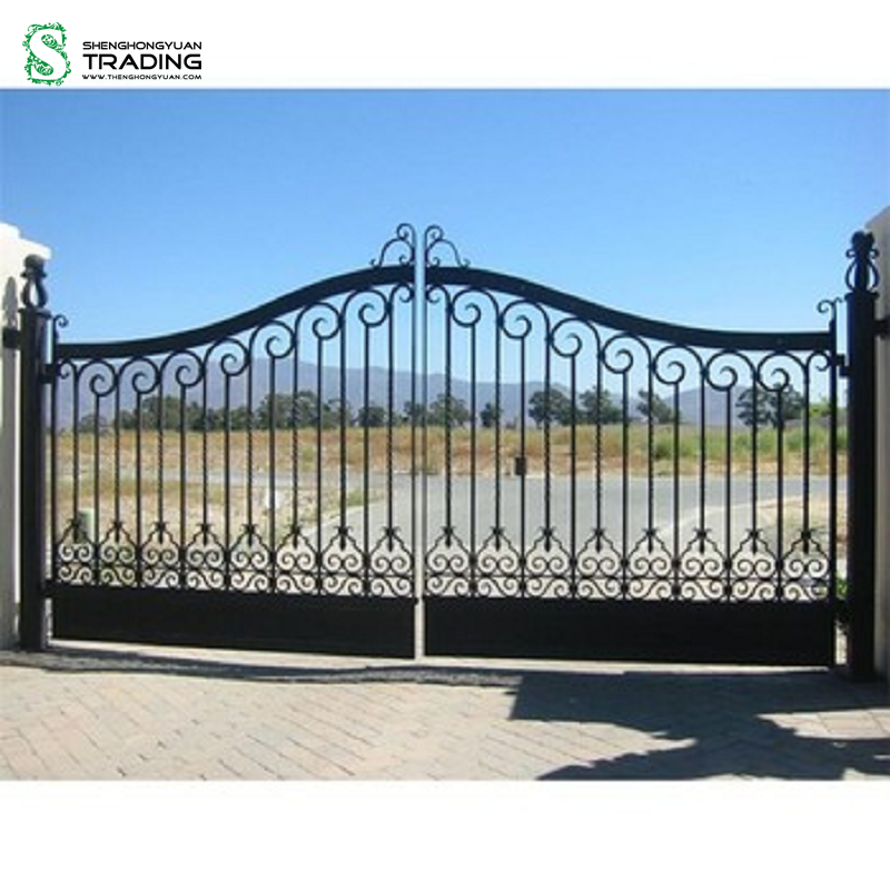 Wrought Iron Steel Entry Gates