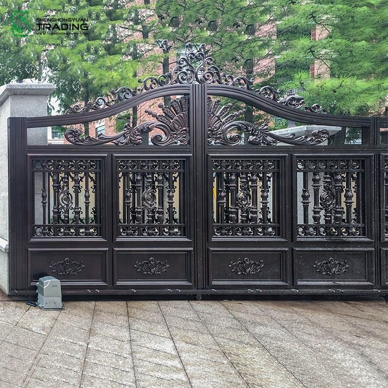 Wrought Iron Steel Entry Gates