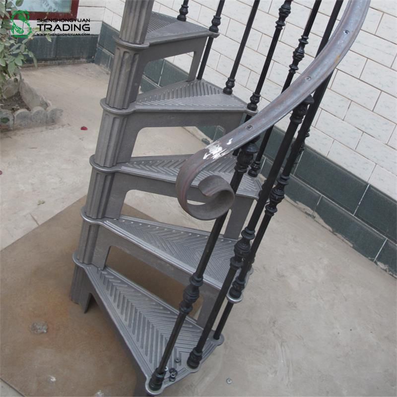 Fournisseur chinois d'escalier en colimaçon en fonte