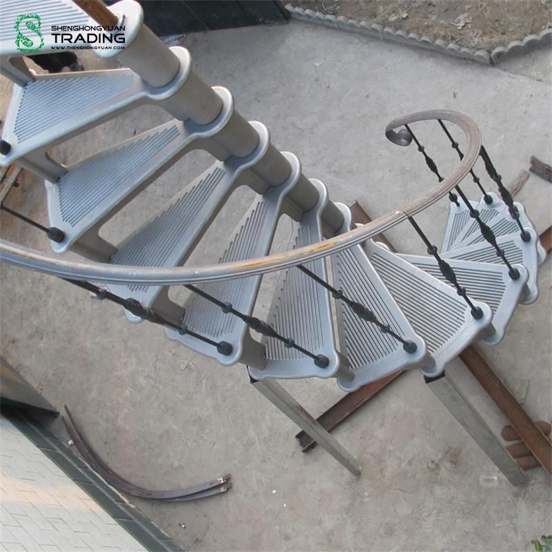 Decorative Cast Iron Spiral Staircase Outdoor