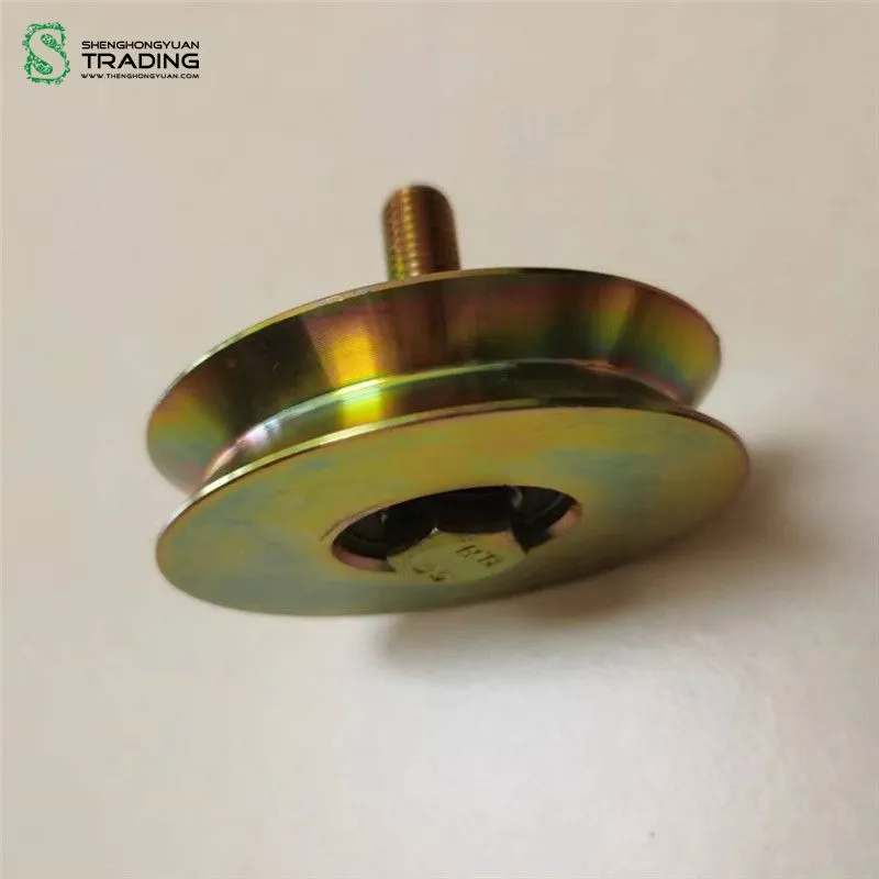 Galvanized Metal Steel Zinc Gate Screw Roller Wheel
