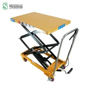Mobile Electric Hydraulic Lift Table Platform Vehicle