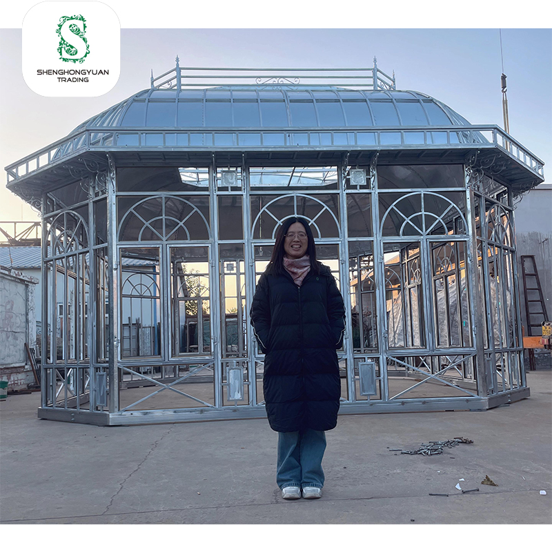 Discover the Octagonal Iron Gazebo: A Masterpiece of Rare Design and Artisan Craftsmanship