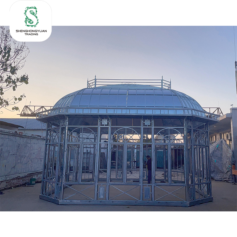 Discover the Octagonal Iron Gazebo: A Masterpiece of Rare Design and Artisan Craftsmanship