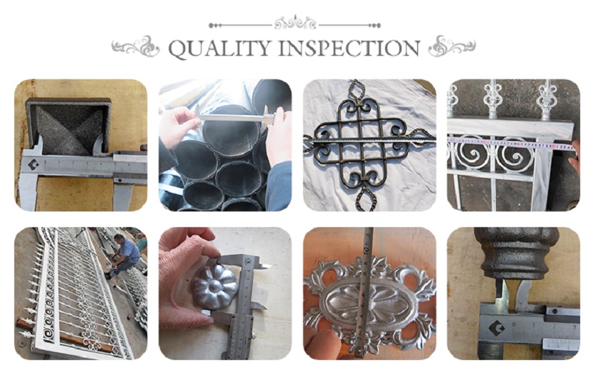 Wrought Iron Steel Fence