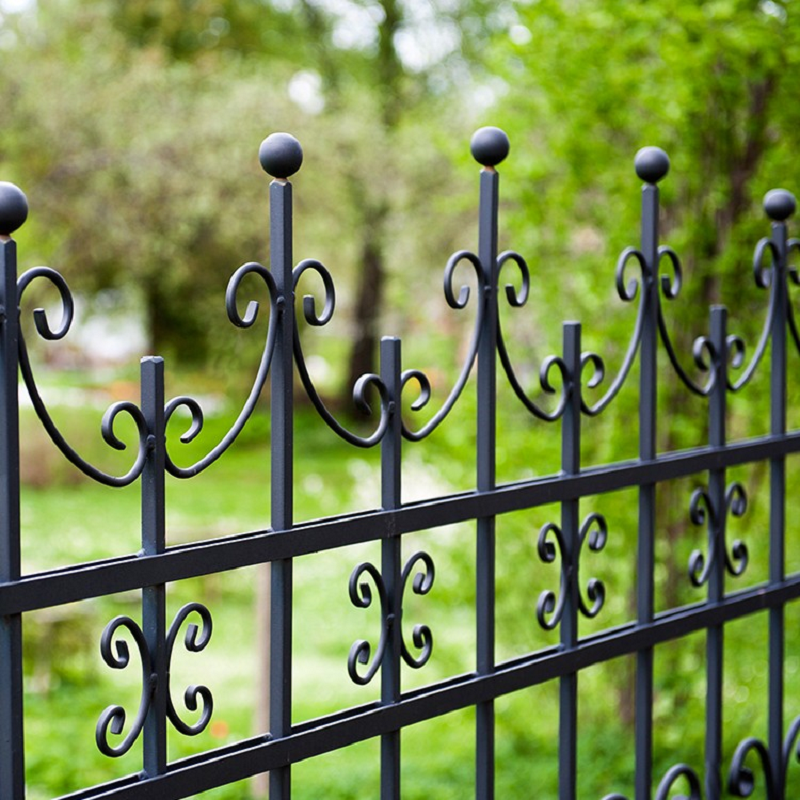 Wrought Iron Steel Fence