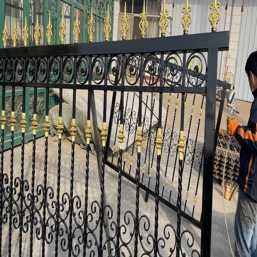 Wrought Iron Steel Fence
