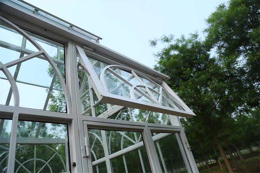 Tempered Glass Steel Sunroom