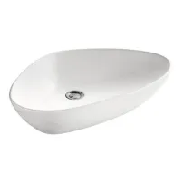 Shower room ceramic white art basin HY-402