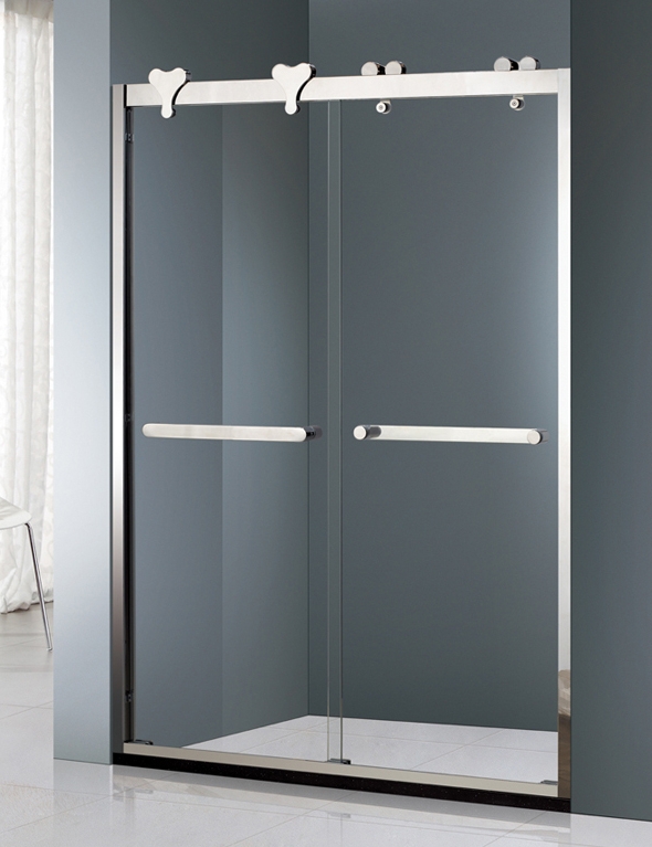 Australian Certified Double Sliding Shower Screen D1002