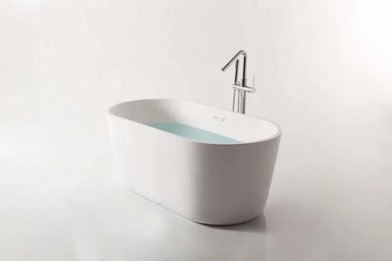 Sanitary Ware Round White Freestanding bathtub BA-8202B