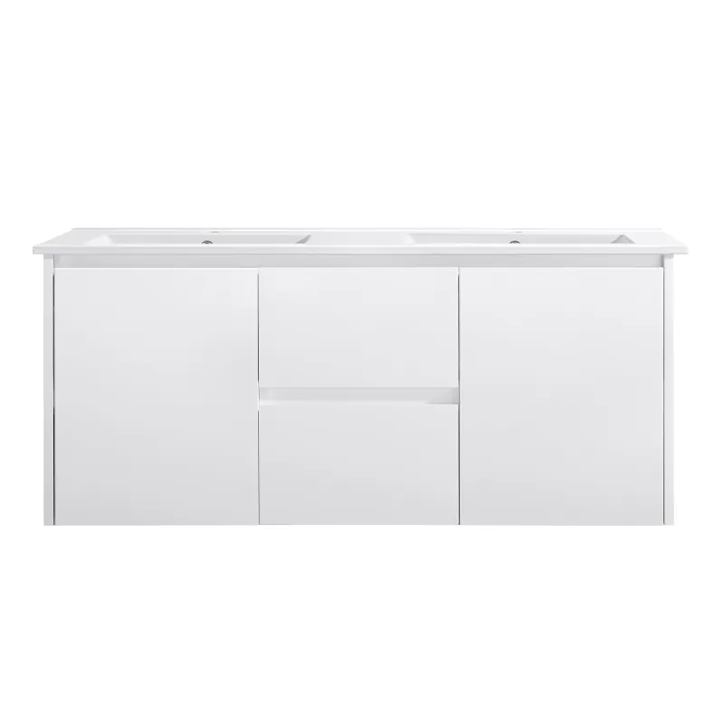 Sanitary Ware MDF Wall-mounted Bathroom Cabinet  WH8027-600W