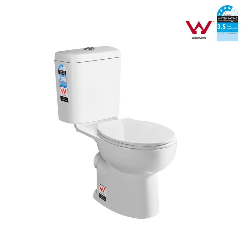 Watermark Bathroom P-trap Two-piece Toilet  8008