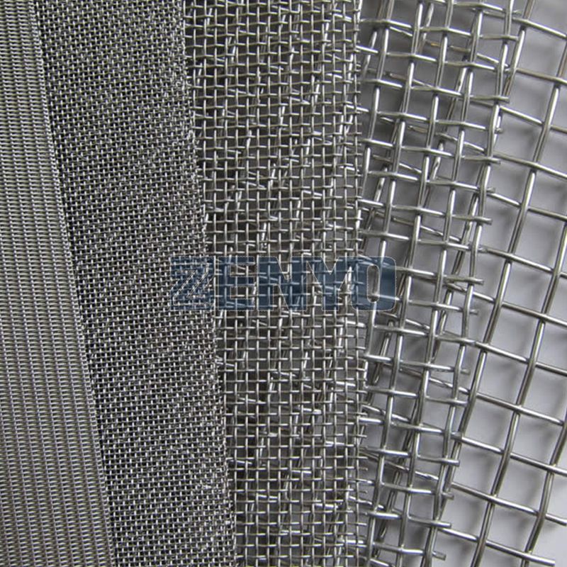 Different types of stainless steel screens