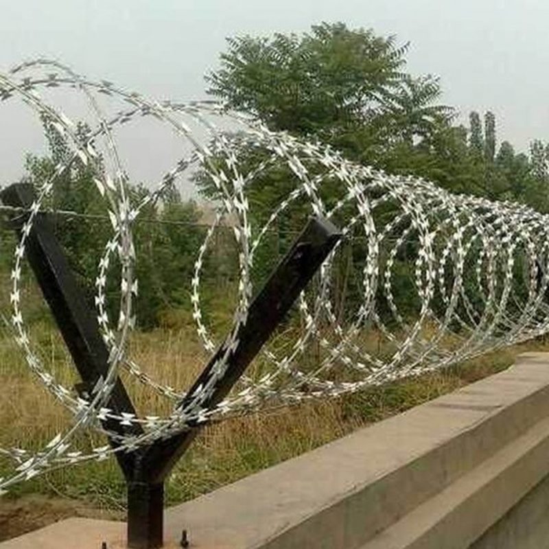 Galvanized Concertina Razor Wire