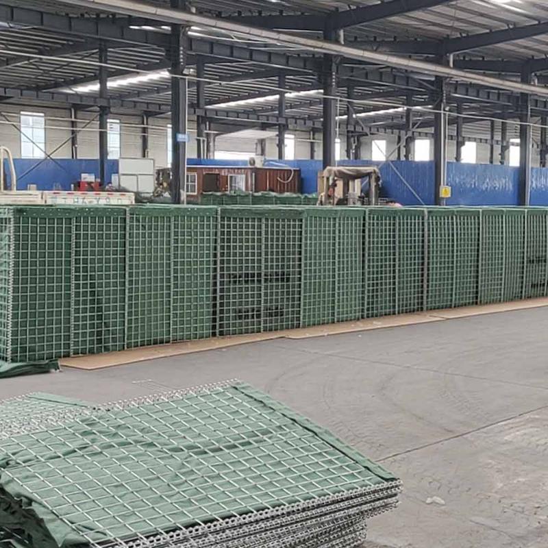 Milirary Gabion Guard Wall