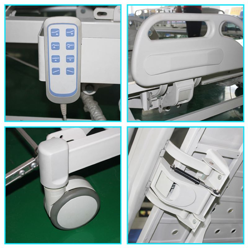 Medical Hospital Beds  Electric Five Function Control