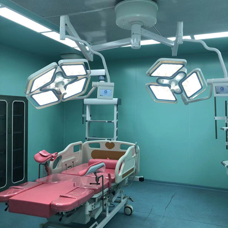 Hospital LED shadowless surgery lamp  with camera