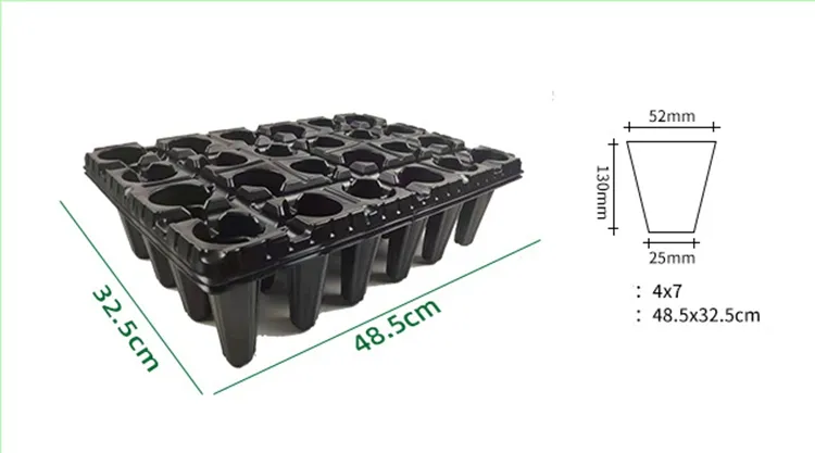 Лотки для выращивания семян на 24 ячейки