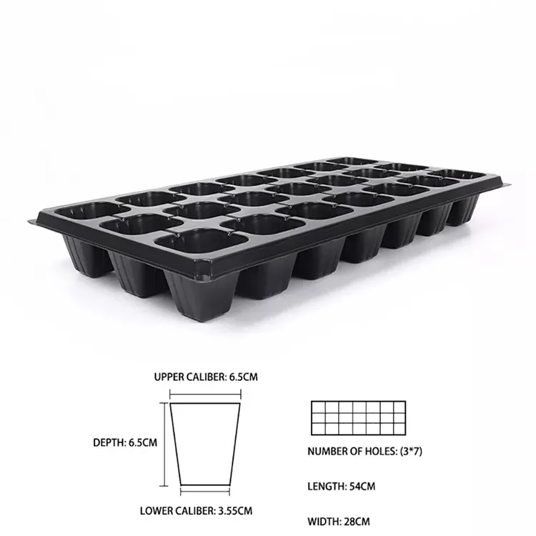 Semillero plástico de 50 espacios bandeja germinación - MASCOTAMODA