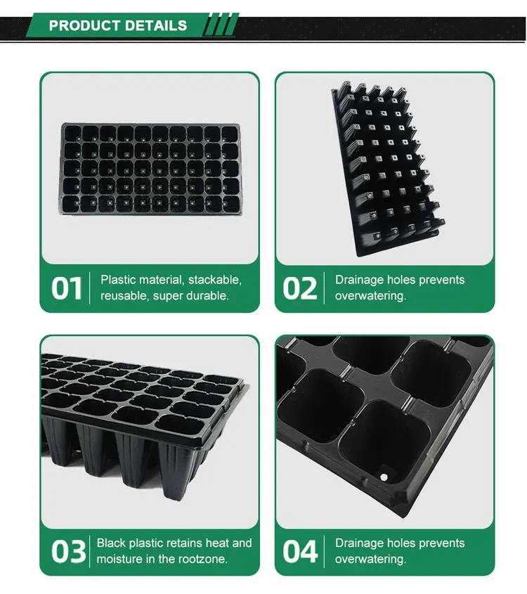 50 Holes Plant Plug Trays