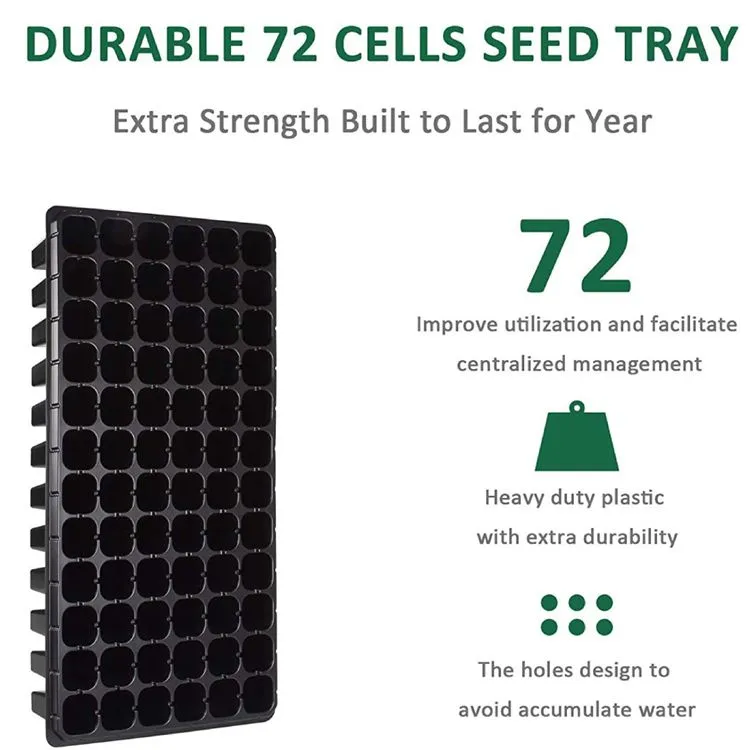72 Cells Seedling Starting Trays