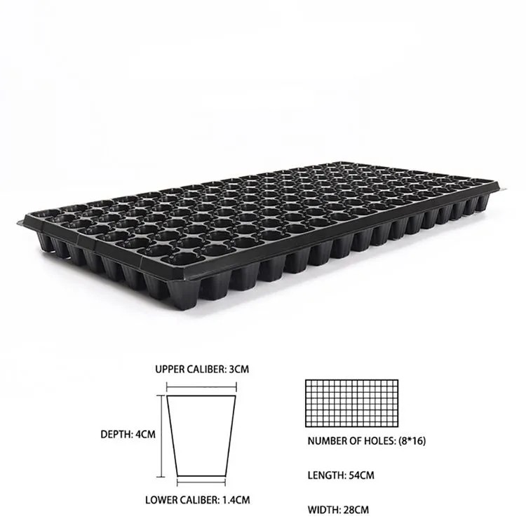 128 Cells Plant Pot Trays