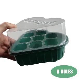 Seed starting trays with dome